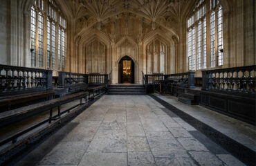 Interior of the Divinity School, Oxford